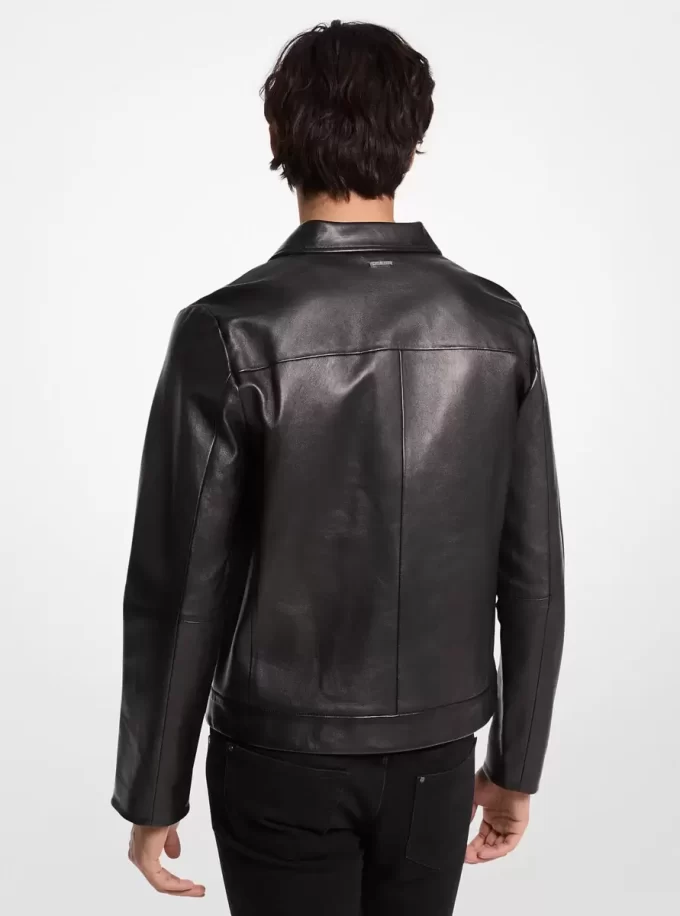 Chaqueta de cuero regenerado Chaqueta de cuero regenerado