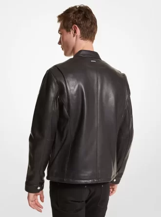 Chaqueta de moto de cuero