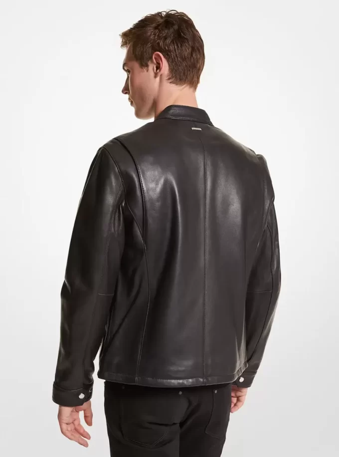 Chaqueta de moto de cuero Chaqueta de moto de cuero