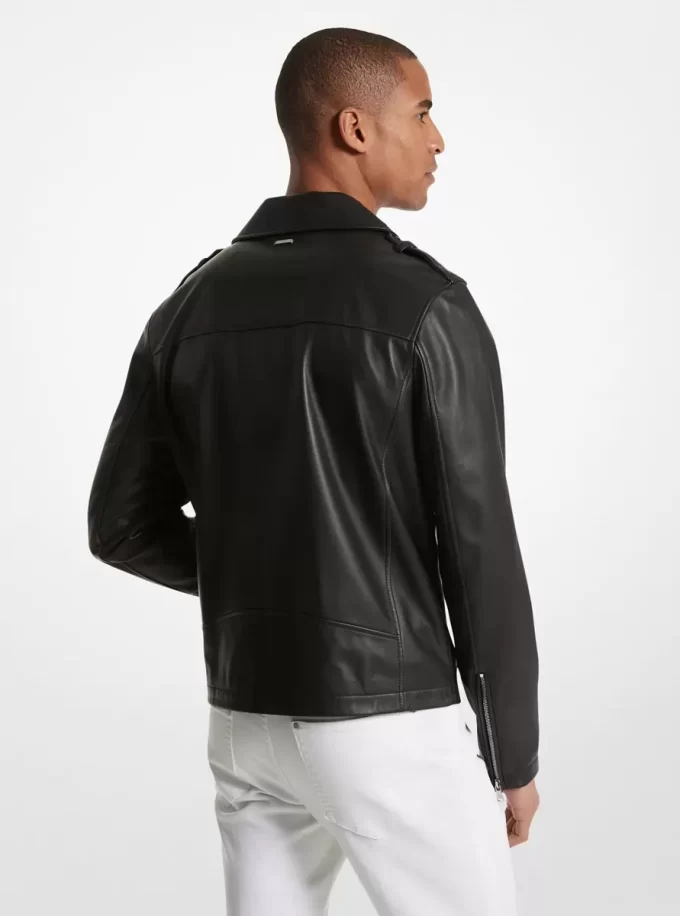 Chaqueta de moto de cuero Chaqueta de moto de cuero
