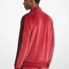 Chaqueta de terciopelo a rayas con cremallera Chaqueta de terciopelo a rayas con cremallera