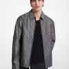 Chaqueta jacquard con el logo MK2000 Chaqueta jacquard con el logo MK2000