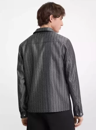 Chaqueta jacquard con el logo MK2000