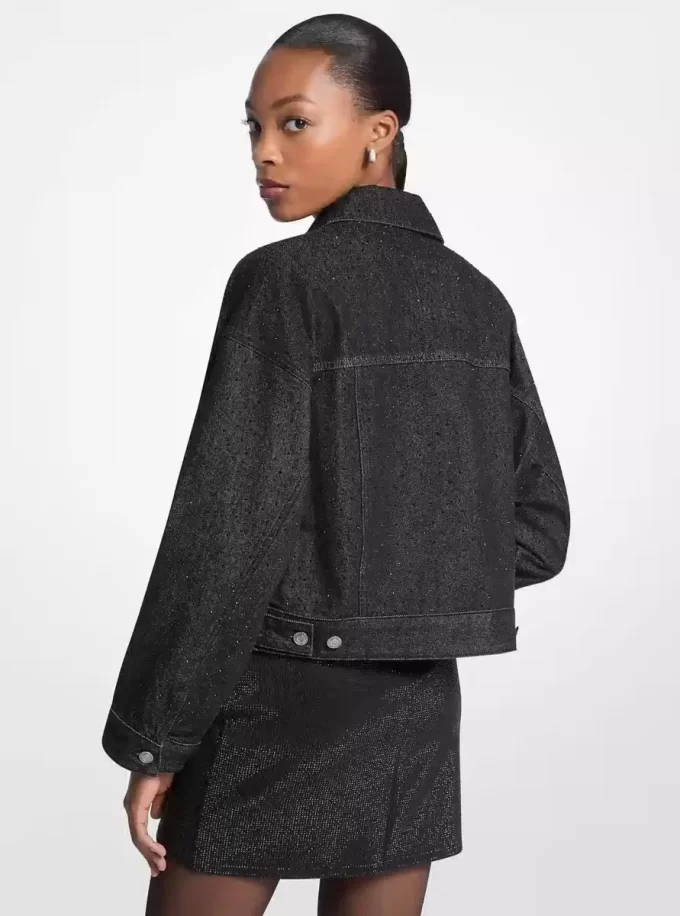 Chaqueta vaquera con tachuelas Chaqueta vaquera con tachuelas