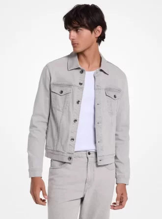 Chaqueta vaquera elástica estilo camionero