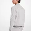 Chaqueta vaquera elástica estilo camionero