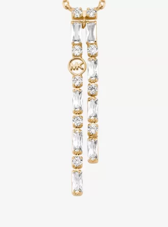 Collar colgante Pavé Baguette