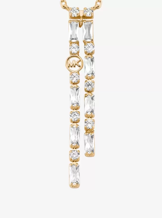 Collar colgante Pavé Baguette Collar colgante Pavé Baguette