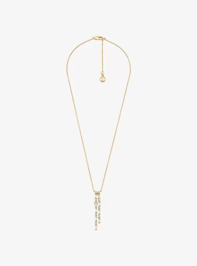 Collar colgante Pavé Baguette Collar colgante Pavé Baguette