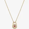 Collar con candado pavé Collar con candado pavé