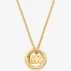 Collar con dije de logo