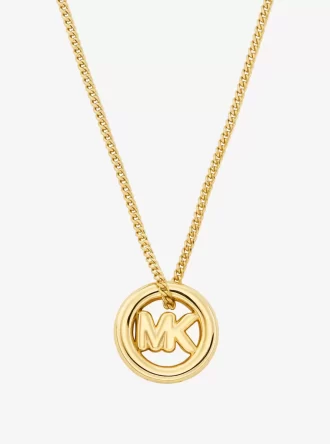 Collar con dije de logo