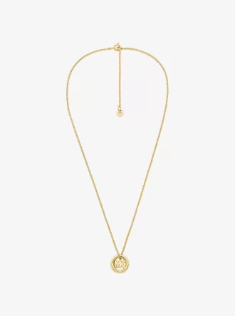 Collar con dije de logo