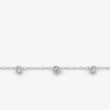 Collar con logotipo engastado en pavé Collar con logotipo engastado en pavé