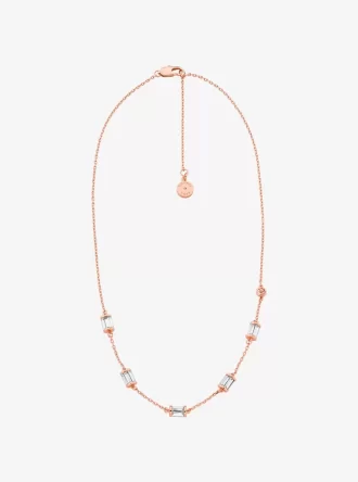 Collar de circonita cúbica