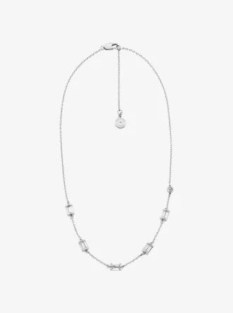 Collar de circonita cúbica