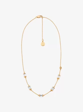 Collar de circonita cúbica