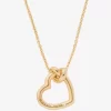 Collar de corazón anudado Collar de corazón anudado