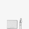 Conjunto de regalo de cartera y llavero con logotipo Conjunto de regalo de cartera y llavero con logotipo