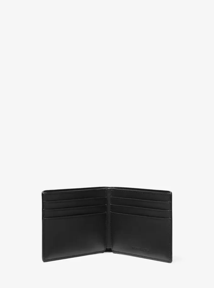 Conjunto de regalo de cartera y llavero con logotipo Conjunto de regalo de cartera y llavero con logotipo