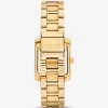 Conjunto de regalo de reloj y joyas Petite Emery en tono dorado