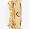 Conjunto de regalo de reloj y joyas Petite Lexington con pavé dorado Conjunto de regalo de reloj y joyas Petite Lexington con pavé dorado