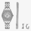 Conjunto de reloj y joyas Mini Harlowe Pavé en tono dorado Conjunto de reloj y joyas Mini Harlowe Pavé en tono dorado