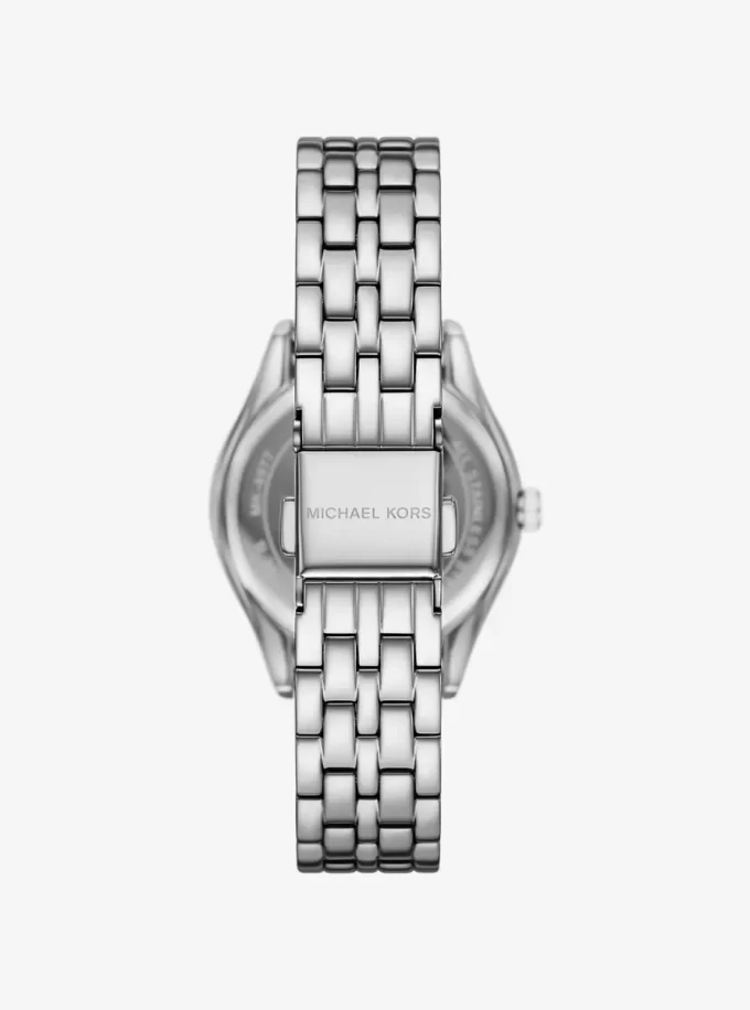 Conjunto de reloj y joyas Mini Harlowe Pavé en tono dorado Conjunto de reloj y joyas Mini Harlowe Pavé en tono dorado