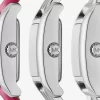 Correa de reloj Petite Monroe de piel bicolor con relieve de cocodrilo Correa de reloj Petite Monroe de piel bicolor con relieve de cocodrilo
