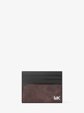 Estuche alto para tarjetas Cyrus bruñido