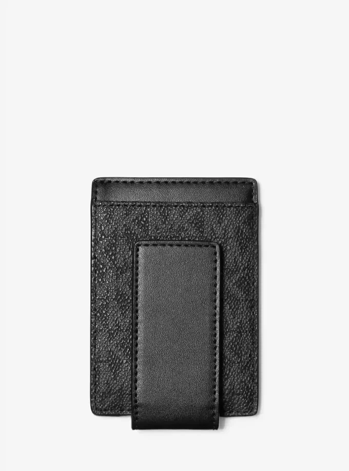 Estuche para tarjetas con clip para billetes y el logotipo de Cooper Signature Estuche para tarjetas con clip para billetes y el logotipo de Cooper Signature