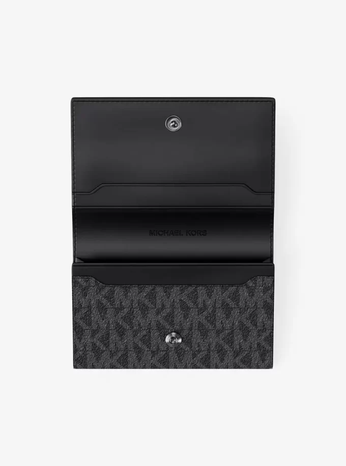 Estuche para tarjetas con el logotipo de Hudson Signature