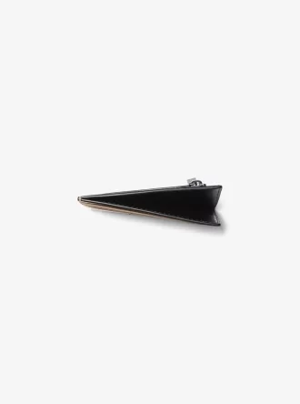 Estuche para tarjetas de cuero granulado Hudson
