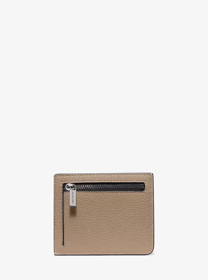 Estuche para tarjetas de cuero granulado Hudson Estuche para tarjetas de cuero granulado Hudson