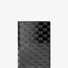 Estuche plegable para tarjetas con el logotipo metálico de Cooper grabado en relieve Estuche plegable para tarjetas con el logotipo metálico de Cooper grabado en relieve