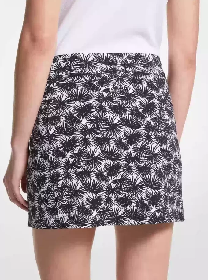 Falda pantalón de punto elástico estampada Golf