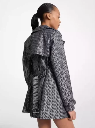 Gabardina MK2000 con logo jacquard
