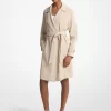 Gabardina tejida drapeada Gabardina tejida drapeada
