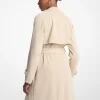 Gabardina tejida drapeada Gabardina tejida drapeada
