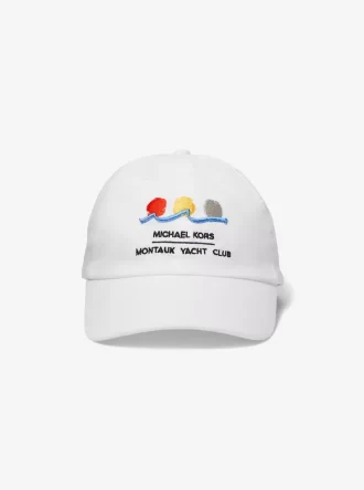Gorra de béisbol de algodón Michael Kors x Montauk Yacht Club