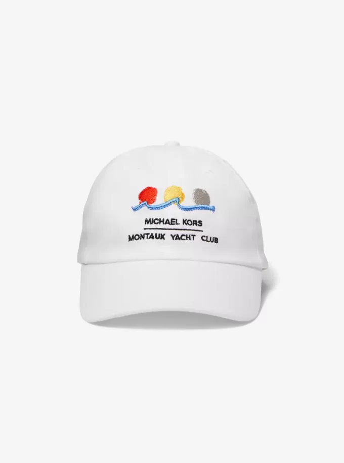 Gorra de béisbol de algodón Michael Kors x Montauk Yacht Club Gorra de béisbol de algodón Michael Kors x Montauk Yacht Club