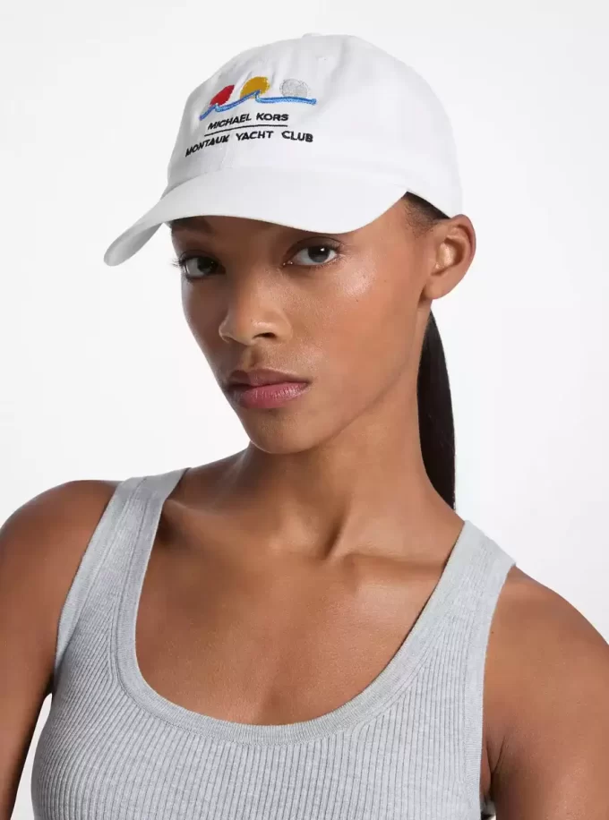 Gorra de béisbol de algodón Michael Kors x Montauk Yacht Club Gorra de béisbol de algodón Michael Kors x Montauk Yacht Club
