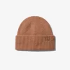 Gorro de lana de cachemir acanalado Gorro de lana de cachemir acanalado