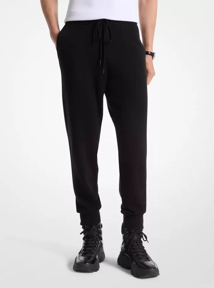 Joggers de mezcla de lana y cachemira Joggers de mezcla de lana y cachemira