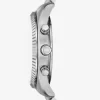 Juego de regalo con reloj Lexington extragrande en tono plateado y tarjetero de piel con relieve de cocodrilo Juego de regalo con reloj Lexington extragrande en tono plateado y tarjetero de piel con relieve de cocodrilo