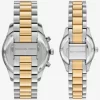 Juego de relojes bicolor Lexington para él y para ella Juego de relojes bicolor Lexington para él y para ella