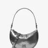 Kyla Small Puffy Metallic Convertible Pochette