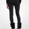 Leggings de esquí con estribo y jacquard con logotipo en relieve