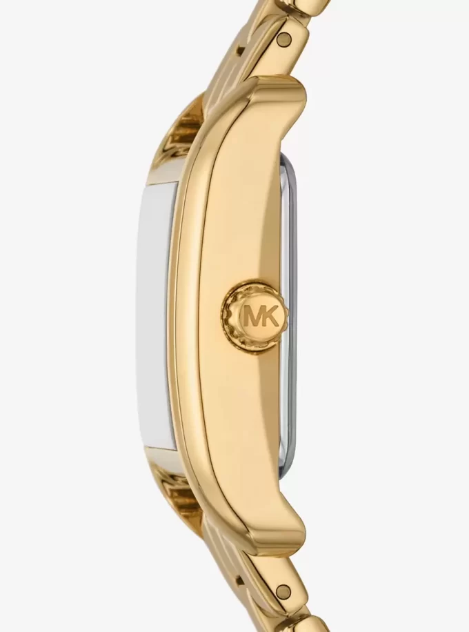 Mini juego de regalo de reloj y joyas Monroe en tono dorado Mini juego de regalo de reloj y joyas Monroe en tono dorado