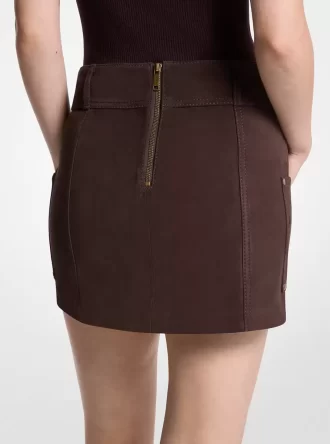 Minifalda de ante